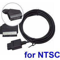 for N64 NGC SFC RGB AV Scart Cable 1.8M AV Cord for NTSC Super Gamicom Gamecube Console Extend Line Game Audio Video Cable