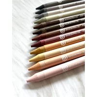12Pcs Portraits Professional Watercolor Pencil for Artist Children Water Soluble Woodless Colored Pencils for Coloring Painting