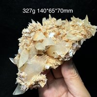 327g Natural Calcite Mineral Specimen Healing Stone Home Decor