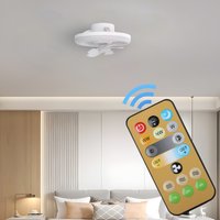 2pcs Remote Control For E27 Ceiling Fan Remote Control Replacement For Home Light Fan For Bedrooms Living Rooms