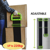 Fabrik großhandel preis! 220kg Einfach Transport Tragen Gürtel Möbel Heben und Bewegen Straps Träger Gürtel Schwere Moving Seil