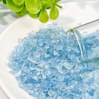 1PC High Quality Natural Aquamarine Gravel,Birthday Gift,Men Gift,Scene Decoration,Crystal Ornaments,Table Decoration.