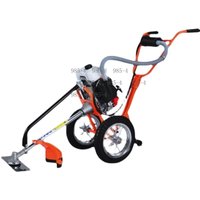 Mini Multi Functional Loosening Trenching Machine Hand Push Brush Cutting Lawn Mower