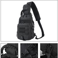 AliExpress GEXIKE Multi functional outdoor chest bag, sports cycling, hiking, portable and wear-resistant crossbody bag