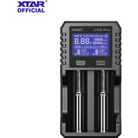 XTAR 1.5V VX2 Pro Multi-Function Smart Battery Charger Capacity Test Discharge Internal Resistance Check Fast Charging