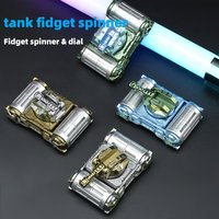 Children's toys|Children's creative mecha fingertip spinner|Simulated tank wheel with sound to decompress and vent toys