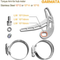 Torque Arm for Electric Bike Hub Motor Stainless Steel 10*12 10*14 Motor Mount Electric Bicycle Part
