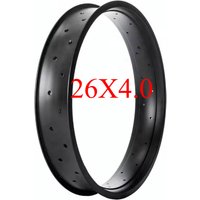 AliExpress NONE 26 X 4.0 Inch Front Wheel Aluminum Alloy Bike Rim, 36H High-Strength Fat Bike Wheel Perfect for Super73, Electric Bikes