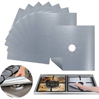 1-6pcs/set Clean Mat Pad Gas Stove Protectors Cooker Cover Liner Gas Stove Stovetop Protector for Kitchen Cookware Accessories
