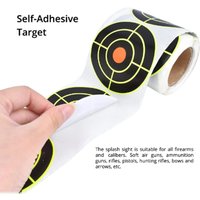 200Pcs Tactical Self Adhesive Shooting Target Sticker 7.6cm Splatter Splash Amp Reactive Practice Training Hunting Stickers
