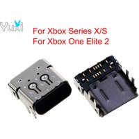 YuXi 1 Piece For Xbox Series X S Type-C Charger Socket Port Connector for Xbox One Elite 2 Handle Charging Interface