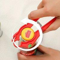 1pc 3-in-1 Bottle Opener & Can Opener - Heavy-Duty Nylon Construction with Ergonomic Handle,Compatible with Kitchen Essentials
