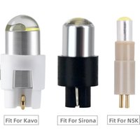 1PC Dental LED Bulb Fiber Optic for High Speed Handpiece Quick Coupler Connector Fit For Kavo& NSK & Sirona