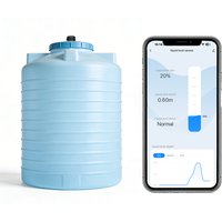 Tank Level Monitor Ultrasonic Water Level Sensor Liquid Oil Solid Particles Detector Tuya Smart APP Wifi Remote Alarm Real-time