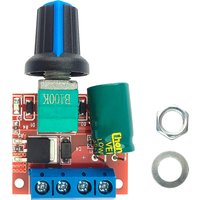 Mini PWM DC Motor Speed Controller 5A 10A Adjustable Switching Speed Control Module 90W Output Power LED Dimmer