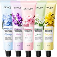 75g BIOAQUA Lavender Sakura Moisturizing Hand Cream Jasmine Moisturizing Nourishing Hydrating Hands Moisturizer Skin Care