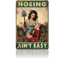 Retro Vintage Metal Wall Sign 8x12 Inch Rustic Aluminum Tin Art for Home Bar Man Cave Kitchen Decor