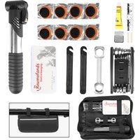 AliExpress NONE Tire Patch Lever Multifunctional Outdoor Tool Cycling Road Bike Repair Kits With Pump Bicycle Repair Kits Bag