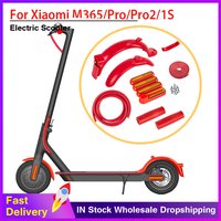 Upgrade Front Rear Mudguard Set for Xiaomi M365 1S Pro Pro2 E-Scooter Fender Guard Non-slip Silicone Handle Protective Case