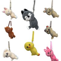 NEW HOT SKZOO Doll STRAY KIDS Plush Toy Kpop Stuffed Animal Wolf Bear Foxes Duck Stuffed Doll Soft Toy Peluches Gift