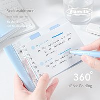 Planwith B7 Soft Cover Pocket Loose-leaf Notebook Portable Replaceable Inner Page Mini Planner Notepad Student Daily Journal