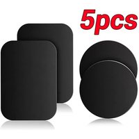 1/3/5Pcs Metal Plate Disk for Magnet Car Phone Holder Round Iron Sheet Stickers Car Magnetic Phone Stand Mount Accessories