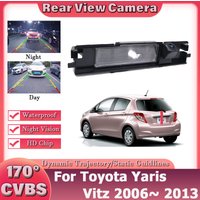 HD Fisheye Camera For Toyota Yaris Vitz 2006 2007 2008 2009 2010 2011 2012 2013 1080P 170° High Quality Reverse Parking Camera