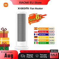 XIAOMI Heizlüfter, kompakter, schnell erhitzender, oszillierender elektrischer Heizlüfter für zu Hause mit Thermostatischer Steuerung