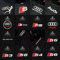Car Door AUDI Welcome Light Led Projector Lamp For Audi A3 A4 B8 8P 8V A6 C7 A5 Q5 B7 B6 SLINE QUTTRO RS Q3 Q7 S3 S4 S5 S6 S8
