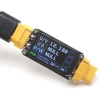30A XT60 Voltmeter Ammeter Power Meter Display temperature Humidity Bidirectional monitor BMS RC Battery Charger Discharger Test