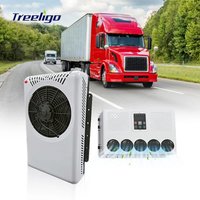 Universal 12 Volt 24v RV caravan Tractor Split Excavator air Conditioning Air Conditioning Car Truck Air Conditioner
