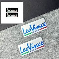 2PCS Aluminium Motorcycle Accessories Exhaust Pipes Pipe Decals Stickers Heat-resistant For LeoVince Racing For Benelli Kawasaki