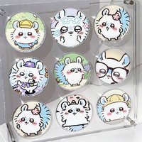 Cute M-Momongas Badges Tinplate Soft Button Pin Brooch Metal Badge Custom Jewelry Accessories Hat Bag Lapel