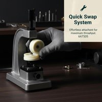 20 Pcs Watch Dies Watch Crystal Front Back Case Cover Screw Press Presser Close Dies Accessories Watchmaker Watch Repair Kit