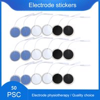 32mmNon-woven Fabric Self Adhesive Replacement Massage Patch Tens EMS Electrodes Pads for Muscle Electrostimulator Body Massager