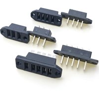 AliExpress HBXINTAO 2P 3P 4P 5P 6P male female socket with ear with hole connector power adapter15A high current e-bike lithium battery connector