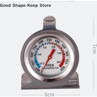 dailyOven 300°C Mini Dial Stainless Steel Stand Up Temperature Meter For BBQ Baking Roasting Cooking Kitchen UseDaily products