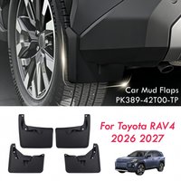 4 Stück Langlebige Schmutzblenden für Toyota RAV4 2026 2027 Spritzschutz XA60 Rav4 Vordere & Hintere Schmutzblenden OE PK389-42T00-TP