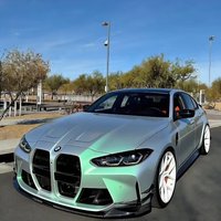 PET Weatherproof Vinyl Wrap Metallic Vinyl Unique Car Wrap Solutions Green