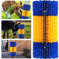 Cow Horse Goat Livestock Brush Massage Grooming Brush Livestock Scratching Brush Suitable for Livestock Horse Cattle Sheep Pig