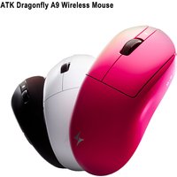 ATK A9 PLUS ULTRA Series Mouse Dual 8K Wireless Mouse Bluetooth Lightweight PAW3950 Ultra Nordic52840 E-sports Mice Gift