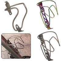 AliExpress heppe HEPPE Ultra Light Titanium Alloy Bike Bottle Holder MTB Road Bike Kettle Rack Water Bottle Bracket Cycling Water Bottle Cage