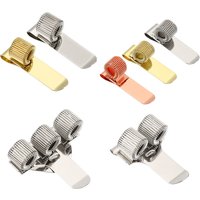 2/3/4Pcs Single/Double/Triple Hole Metal Spring Pen Holder With Pocket Clip Doctors Nurse Uniform Pen Holders Office Supplies