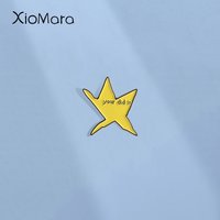 Your Did It Star Enamel Pins Refuel Star Metal Brooches Fashion Lapel Badge Backpack Clothes Jewelry Gift for friends