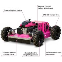 Battery powered Gas powered excavator lawn mower flail mulcher lawn mower commercial tracktor lawn mower gas