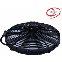 12V/24V optional Replacement SPAL Cooling Fan Radiator Fan for Engineering Vehicles 16inch 240w 3000rpm Waterproof Grade IP68