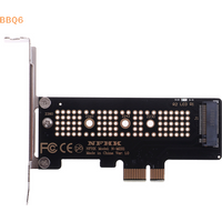 *1Pcs NVMe PCIe M.2 NGFF SSD to PCIe x1 adapter card PCIe x1 to M.2 Card with Bracket