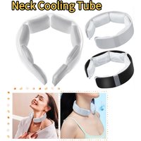 Wearable Neck Cooler Neck Cooling Tube PCM Ice Cold Ring Freezable Personal Air Conditioner Collar for Outdoor Sports Workout