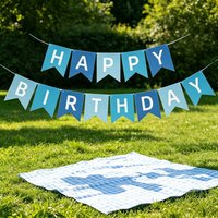 1PC Happy Birthday Banner Gold Foil Letter Bunting Flags Strung Birthday Party Hanging Garlands DIY Decorations Pennant Banners