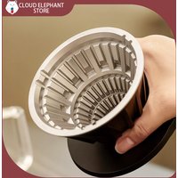 Latest TIMEMORE Ice Pupil Filter Cup Stable High Flow Rate Espresso Dripper 3 Partitions No Blocked Filters Easy To Clean Tools